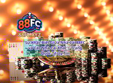 Sự Khác Biệt Giữa Nhà Cái 88FC và Các Nhà Cái Khác | Trang Quốc Tế Uy Tín