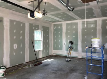 garage drywall taping granby ma