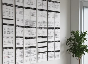 A cozy remote work setup with ergonomic chair, laptop stand, and productivity tools.