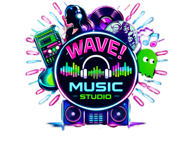Logo de Wave Music Studio utilizado en la seccion de divisiones de Wave Music Business
