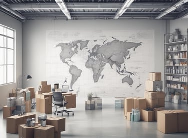 A professional inspecting industrial machinery parts in a modern factory setting.