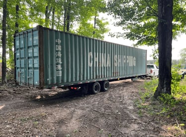 Morgan Shipping Container Delivery