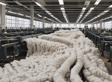 Close-up of luxurious natural fabric swatches from Loropiana, Scabal, and Holland & Sherry.