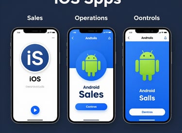 A team brainstorming digital marketing strategies around a laptop with charts and notes.