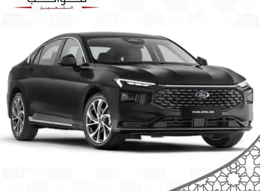 A modern sedan car ready for passenger pickup at Jeddah airport. سيارة سيدان حديثة في مطار جدة