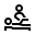 Solid black square background representing a minimalist dark aesthetic or blank canvas.