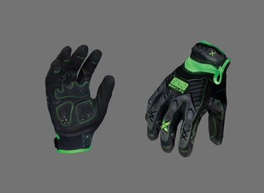 High performance industrial safety gloves for hand protection in hazardous environments