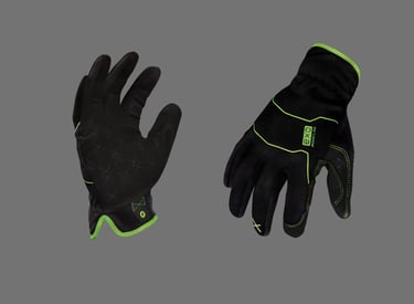 High performance industrial safety gloves for hand protection in hazardous environments