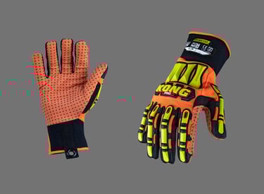 High performance industrial safety gloves for hand protection in hazardous environments