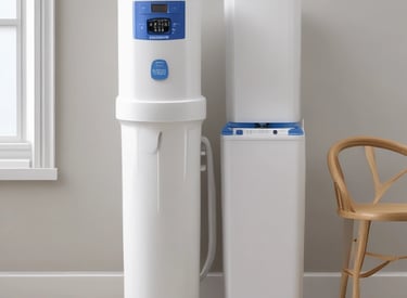 Clean and organized plumbing pipes inside a residential building