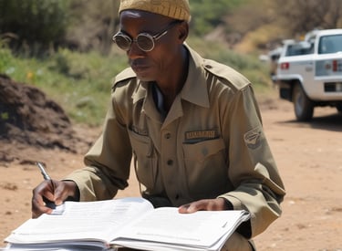 A close-up of an open book with highlighted text on human rights law.