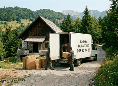 Organizovan lokalni transport i selidbe u Crnoj Gori
