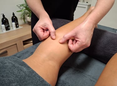 Manual lymphatic drainage for detoxing, fluid retention, swelling and congestion