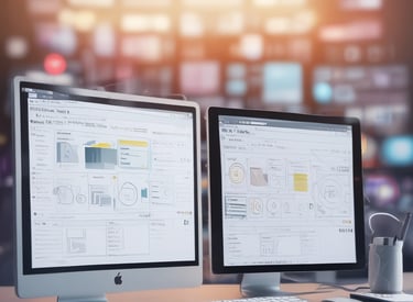 Interface showing intelligent automation workflows in action.