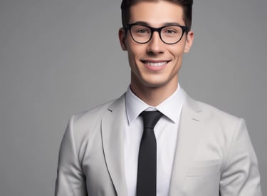 An individual reviewing career plans with a coach in a bright, welcoming space.