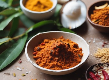 Several coconuts with rough, brown husks are piled closely together. A container of Forager Project Dairy-free Cashewgurt Coconut Yogurt alternative is placed in front, prominently displaying its label and branding.