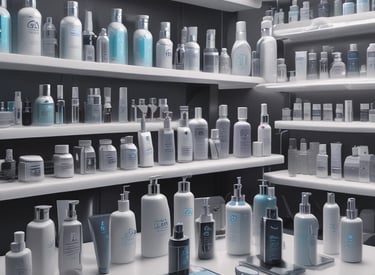 photo of white staircase