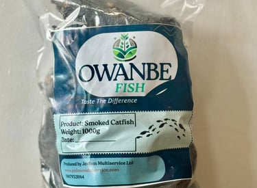a pack of Owanbe fish 