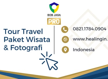 Healingin Pro by PT BobJasa Pro MultiKoneksi Layanan Jasa Paket Tour Travel Wisata Open Trip