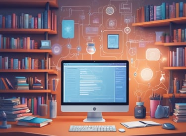 A graphic with text reading 'Exploring Opportunities for D2C Startups in the Post-COVID-19 World.' It features a target with an arrow, a computer monitor displaying an upward graph, a calendar, a rocket icon, and a clipboard with colorful sticky notes.