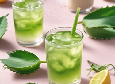 Close-up of colorful knitted scarves hanging on a rustic rack.