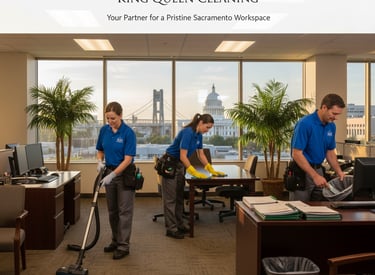 cleaning crew office