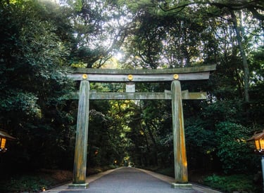 Meiji Jingu Torii Gate