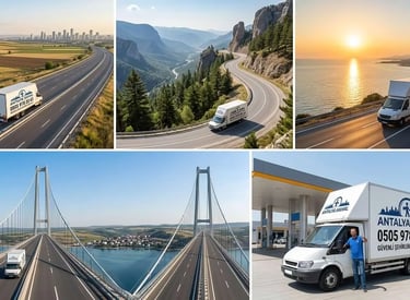 İstanbul Antalya evden eve nakliye ve şehirlerarası nakliyat
