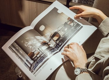 Visitors exploring Narbutas stand at Design District 2024, Van Nelle Fabriek, Rotterdam. Professional event photography