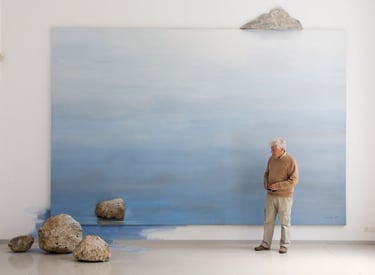 Large seascape, 1986 ©Costas Tsoclis Museum