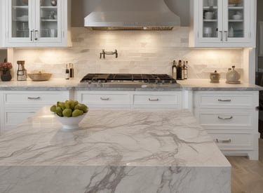 Bancadas de Mármore e Granito: