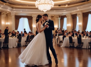 A street musician stands next to a beige building with arched windows, playing a blue guitar. A backpack and other belongings rest on the ground beside him. Pedestrians walk nearby on the brick sidewalk, passing under a shop sign with 'Brandy Melville' written on it. The scene takes place in an urban environment with cars and a traffic light visible in the background.