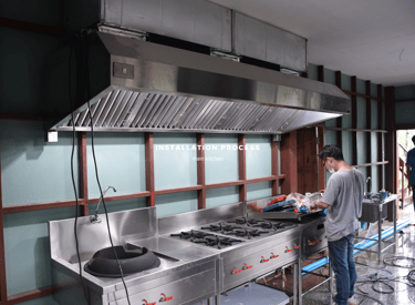 ครัวรีสอร์ตสแตนเลส รองรับอาหารไทยและตะวันตก | stainless resort kitchen installation Thailand