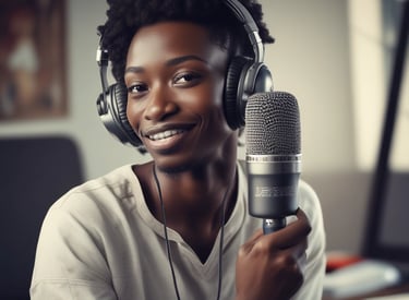 A modern workspace with two colleagues collaborating on a digital project.