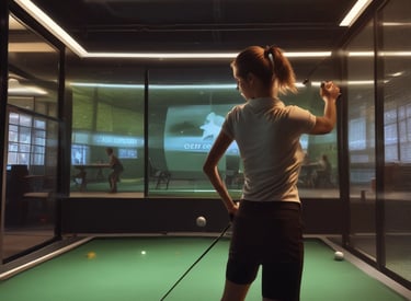 An exciting photo of a live band performing at the new music venue.