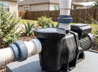 Residential pool pump for pool pump repair in Round Rock TX