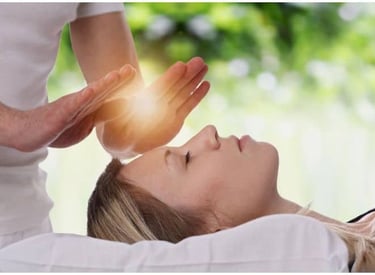 energy healing session