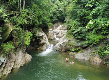 Waterfals in Bonda, Santa marta