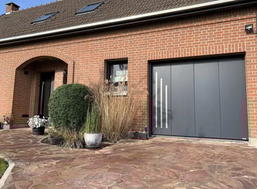 Porte de garage aluminium
