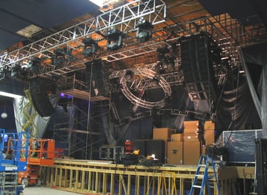 MW Audio Visual Concert and Studio Installation