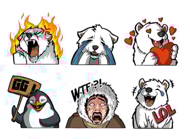 emotes twitch cartoon structure esport jeu video
