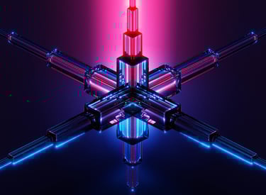 Colorful artistic visual imagery