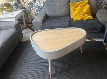 Table en bois sur mesure