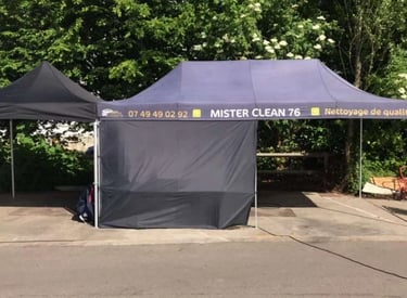 emplacement de Mister Clean 76, Société de nettoyage automobile au Havre, au Super U à Aplemontle