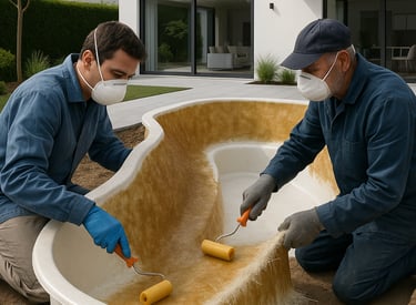 alt="piscine polyester maroc"