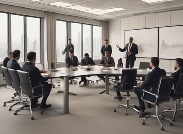 A laptop screen displaying the OpenAI logo and text. The laptop keyboard is visible below, with keys illuminated in a dimly lit environment.