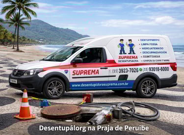 desentupidora na praia litorial de são paulo