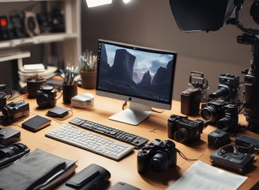 A drone view of a bustling outdoor event.