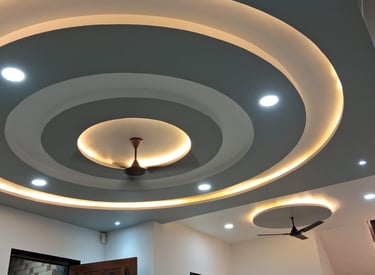 Best Hall POP design for Luxury Bungalows. Premium ceiling in Boisar, Dahanu Road, Palghar trustedfi