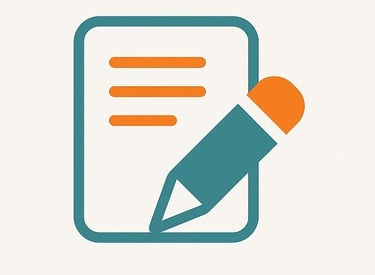 a pen and pencil on a white background